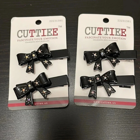 CUTTIEE Elegant Silver Fashion Jewelry Elastics Makeup Pouch Bundle - Picture 4 of 12